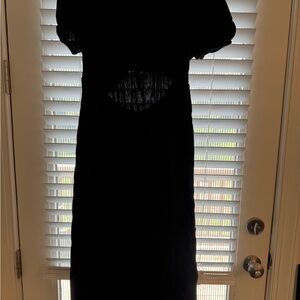 Black Midi Dress